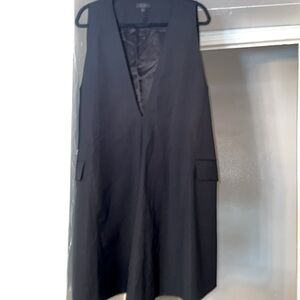 COS Black A-line dress fully lined  side pockets. Excellent condition